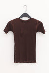 BASERANGE RIBBED COTTON T-SHIRT TTVN-RB-SP22 TACTILE